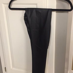 Girls faux leather legging